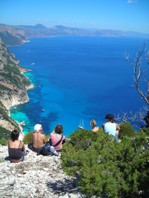 Panoramaterrasse von Punta Salinas