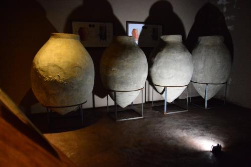 Amphorae used for wine