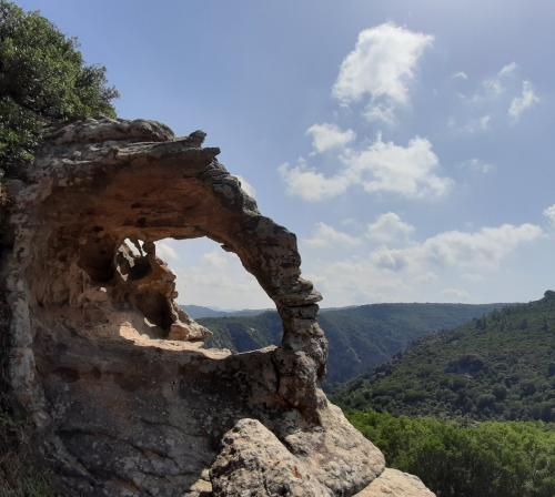 Rocas particulares en Villaputzu