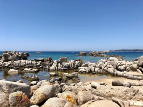 Rocas típicas de la zona de Gallura