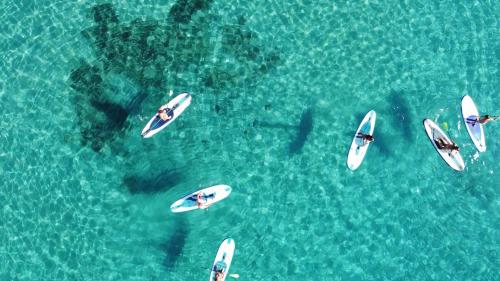 Foto drone escursione SUP Golfo Aranci