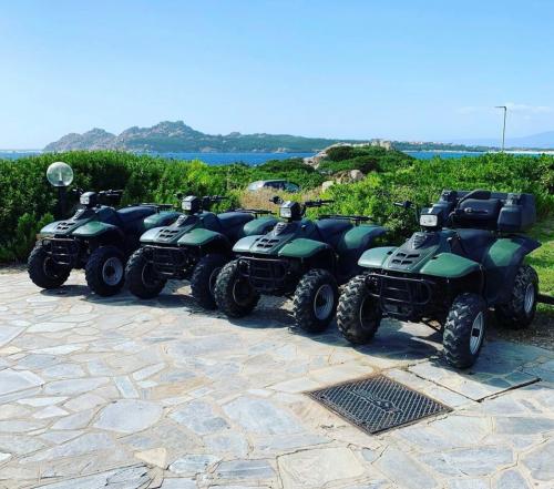 Quads in Santa Teresa geparkt