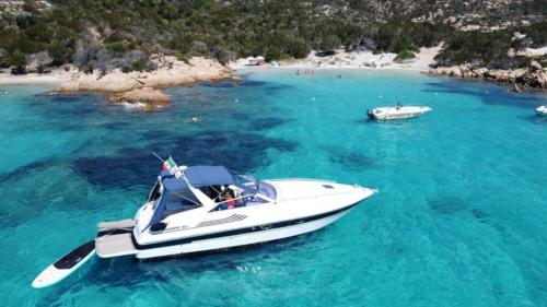 Barca a Spargi nell'Arcipelago di La Maddalena